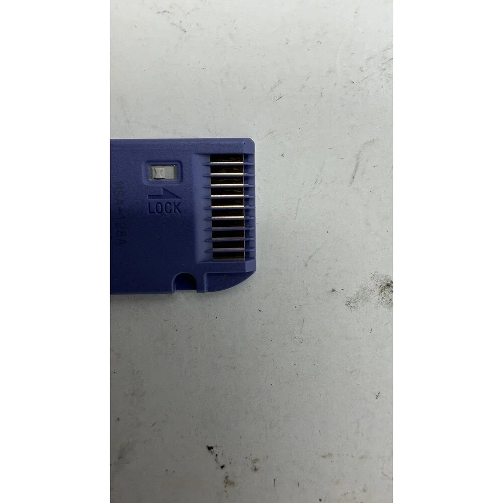 Sony Memory Stick 128MB MSA-128A Genuine Camera Memory Card